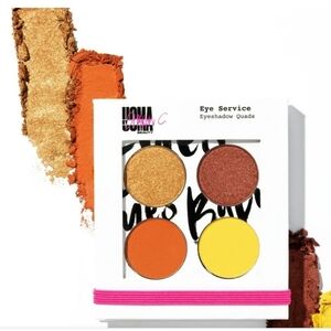 UOMA Beauty Eye Service Eyeshadow Quads - Gold, Brown, Orange, Yellow